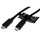 Kabllo USB Roline USB 3.2 Gen 2, USB C në USB C, 1m, 100W, e zezë