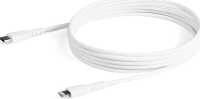 Kabllo StarTech.com USB C në Lightning, 2 m, e bardhë