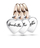 Set rruaza Pandora For Grandmother, Mother & Daughter, të argjendta