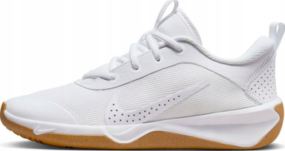Atlete për kalamaj Nike Omni Multi-Court, për sallë sporti, taban gome, të bardha