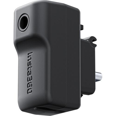 Adapter mikrofoni Insta360 X4 Mic Adapter, për kamera Insta360 X4, i zi