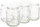 Set kavanozash Okko JAR, 720ml, 6 copë, pa kapak