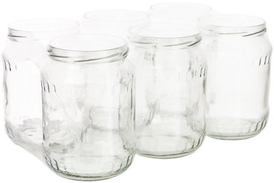 Set kavanozash Okko JAR, 720ml, 6 copë, pa kapak