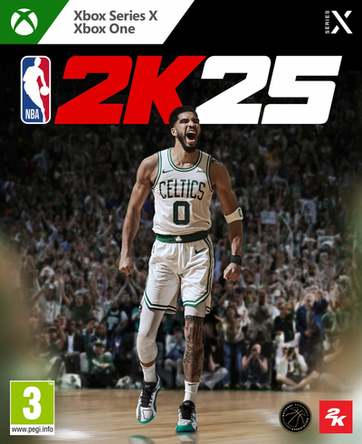 Игра NBA 2K25 Standard Edition, Xbox Series X Xbox One, кошарка, зелена