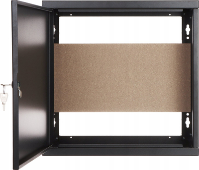 Kuti montuese STALFLEX ENCLOSURE TPR-4/ST, 400 x 400 x 140 mm, metalike, e zezë