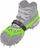 Crampons për këpucë VI.6+ Pro Traxion, nr. 42-44, të argjendta/të gjelbra