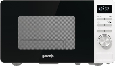 Furrë me mikrovalë Gorenje MO20A4W, 20L, me grill, e bardhë