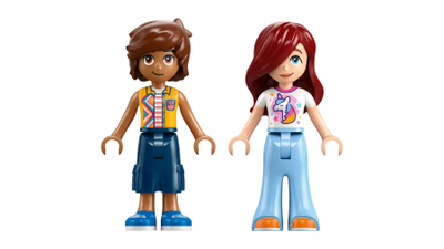 Set ndërtimi LEGO Friends Unicorn Car for Cake Delivery 42675, për fëmijë, shumëngjyrësh
