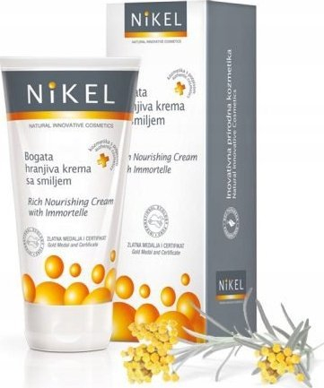 Крем за лице Nikel Rich Nourishing, со цвет од Имотел, 50 ml