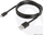 Kabllo Club 3D, USB-A në microUSB, 1 m, 2.4 A, e zezë