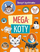 Fletore edukative Mega Cats Smart Kids Workbook, për kalamoj, me aktivitete për kujdesin ndaj maceve
