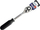 Çelës Dedra CRV 6140, 1/2'', 45T, i zi / i argjendtë