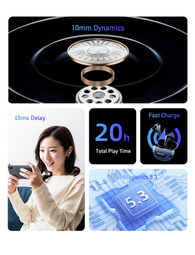 Kufje Me Bluetooth AWEI T62ENC