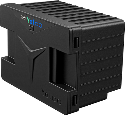 Модуларна батерија за фрижидер Yolco SC4B, 15600mAh, со ЛЕД, црна