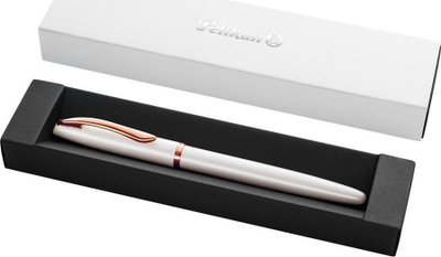 Stilolaps me bojë Pelikan Jazz Noble Elegance Pearl, majë medium, ngjyrë perlë