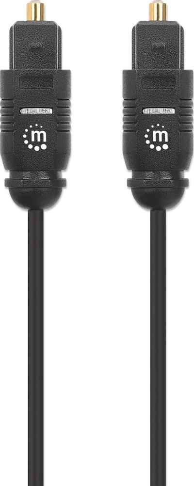 Kabllo optike audio Toslink, digjitale, 3m, e zezë