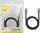 Kabllo HDMI Baseus 4KHD, 1m, High Speed, e zezë