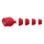 Beats Solo Buds True Wireless Earbuds, Transparent Red