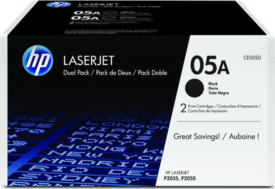Set tonerësh HP 05A, i zi