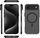 Kapak telefoni 4smarts Design Case Aero për iPhone Air, MagSafe, i zi