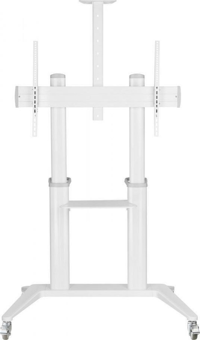 Stativ mobil për tabelë interaktive Techly ICA-TR49W, 70-120", 140kg, i bardhë