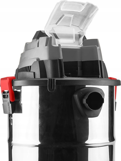 Fshesë industriale Graphite 58GE124, 18V, kazani inox 20L, gri e zezë