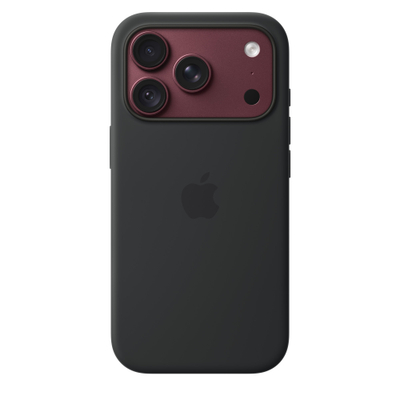 Apple iPhone 18 Pro Silicone Case with MagSafe, Black