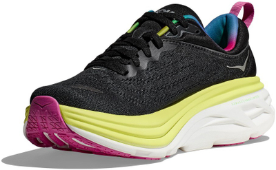 Atlete vrapimi Hoka Bondi 8 Women, amortizim maksimal, Black Citrus