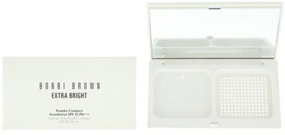 Kuti kompakte bosh Bobbi Brown Extra Bright, për pudër kompakte, e bardhë