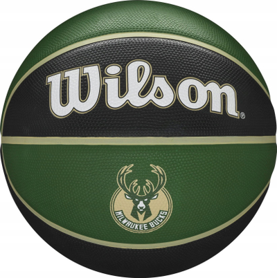 Top basketbolli Wilson NBA Team Milwaukee Bucks WTB1300XBMIL, gome, jeshil