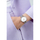 Orë dore femrash Paul Lorens PL11378B2-3C1, 36mm, inox, argjendi