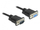Kabllo zgjatuse seriale DeLOCK 86584, DB-9 M në DB-9 F, 3 m, e zezë