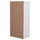 Raft muri Cubicon 38,5x23,5x80Hcm (HM9941.01), bardhë