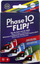 Loja me letra Mattel Phase 10 Flip, për familje, 2‑6 lojtarë, shumëngjyrëshe