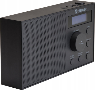 Radio tavoline Denver DAB-51B, DAB+, FM, USB, e zezë