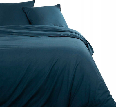 Set mbulesash Sea Cotton Bedding Hotel Tropik, 240x220 cm, pambuk, ngjyrë deti
