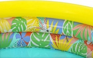 Pishinë me frymë Bestway 51203, 1.68m, 38cm, me lule tropikale
