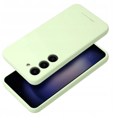 Mbulesë telefoni Roar Cloud Skin për Xiaomi Redmi 14C, silikon i butë, jeshile e çelët