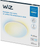 Plafonierë LED WiZ SuperSlim, 22W, 43cm, e bardhë