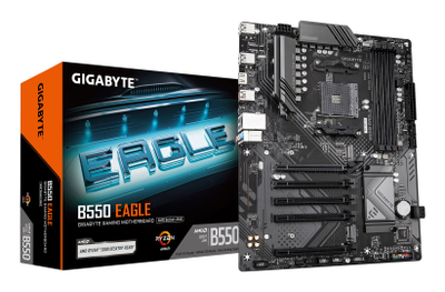 Pllakë amë Gigabyte B550 Eagle, ATX, socket AM4, e zezë