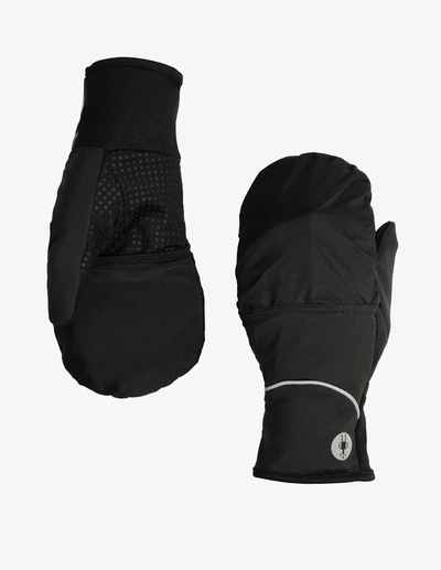 Doreza Smartwool Active Fleece Wind Flip Mittens, për gra, madhësia L, të zeza