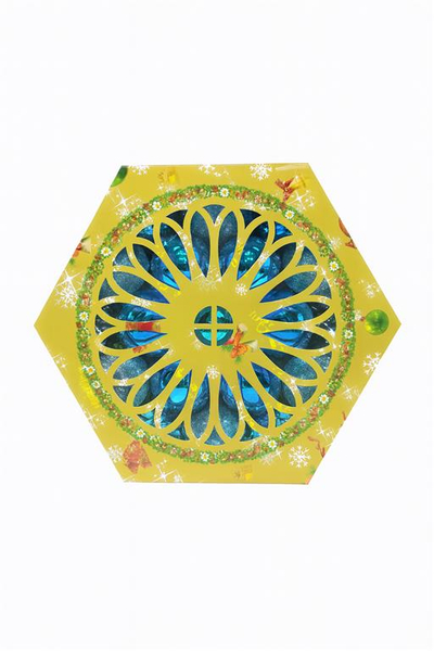Set Topash dekorues 6cm 19/1, blu. UNIMIKS