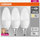 Llambë LED Osram Classic B, 5.7W, E14, 3 copë