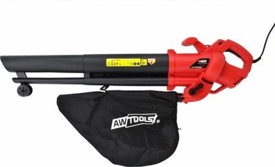 Fshesë fryrëse gjetesh AWTools AW81000, 3200W, me qese prej cope, jeshile
