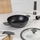 Tenxhere e cekët Berlinger Haus Antracit BH-8129, me kapak, 30 cm, 4.5 L