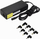 Adaptër universal për laptop Deltaco 90W, 15–20V, i zi