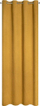 Perde blackout Eurofirany Drape 386922, 140x250cm, me unaza, ngjyrë mustardë