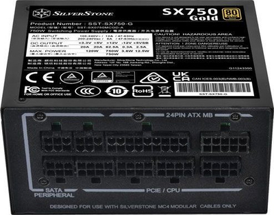 Burim energjie SilverStone SST-SX750-G SST-SX750-G SFX, 750W