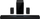 Soundbar TCL Q85HE, subwoofer pa tela, altoparlantë të pasëm, i zi