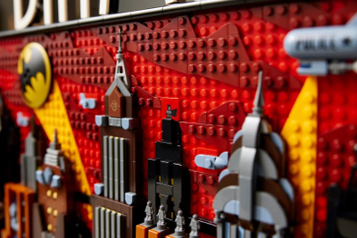 Set ndërtimi LEGO Batman The Animated Series Gotham City, për të rritur, model koleksionues